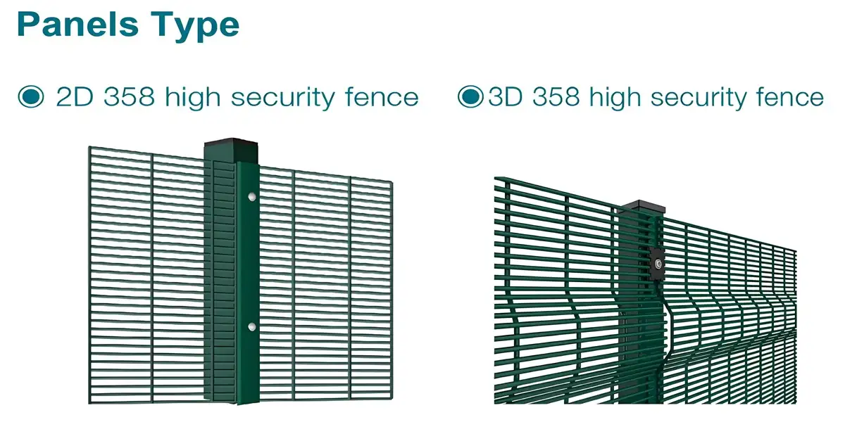 358 anti-climb fence vs chain link
